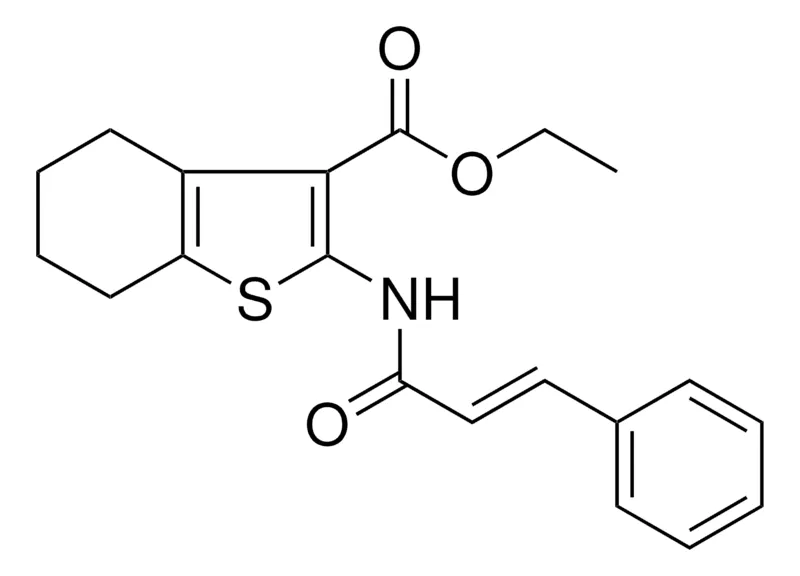 Sigma-Aldrich 2-(3-PH-ACRYLOYLAMINO)-4,5,6,7-4H-BENZO(B)THIOPHENE-3-CARBOXYLIC ACID ET ESTER,AldrichCPR