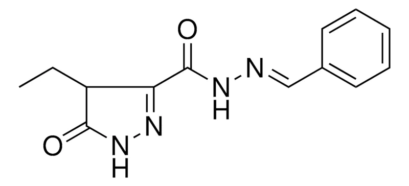 Sigma-Aldrich 4-ETHYL-5-OXO-4,5-DIHYDRO-1H-PYRAZOLE-3-CARBOXYLIC ACID BENZYLIDENE-HYDRAZIDE,AldrichCPR