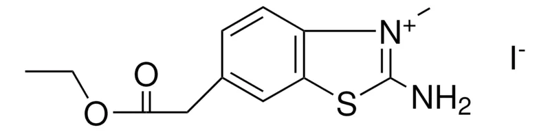 Sigma-Aldrich 2-AMINO-6-ETHOXYCARBONYLMETHYL-3-METHYLBENZOTHIAZOLIUM IODIDE,AldrichCPR