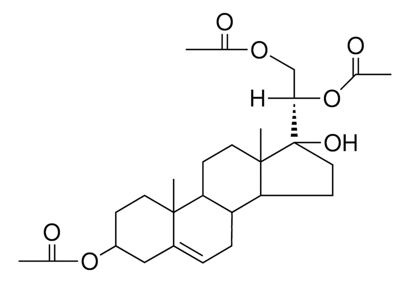 Sigma-Aldrich 17-BETA-HYDROXY-17-ALPHA-PREGN-5-ENE-3-BETA,20-ALPHA,21-TRIYL TRIACETATE，AldrichCPR