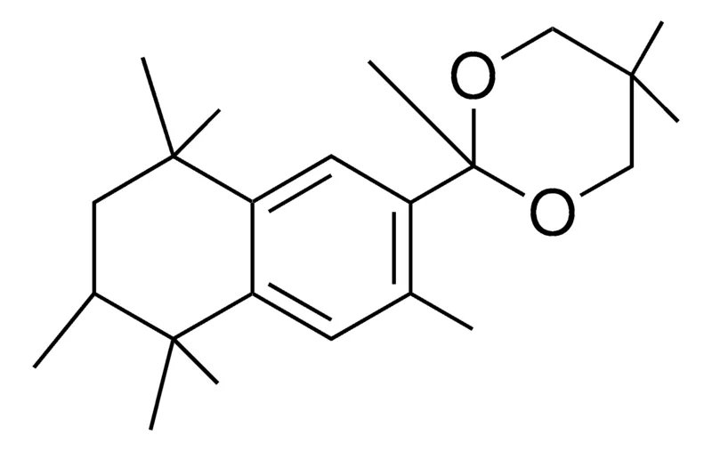 Sigma-Aldrich 2-(3,5,5,6,8,8-HEXAMETHYL-5,6,7,8-4H-NAPHTHALEN-2-YL)-2,5,5-TRI-ME-(1,3)DIOXANE,AldrichCPR