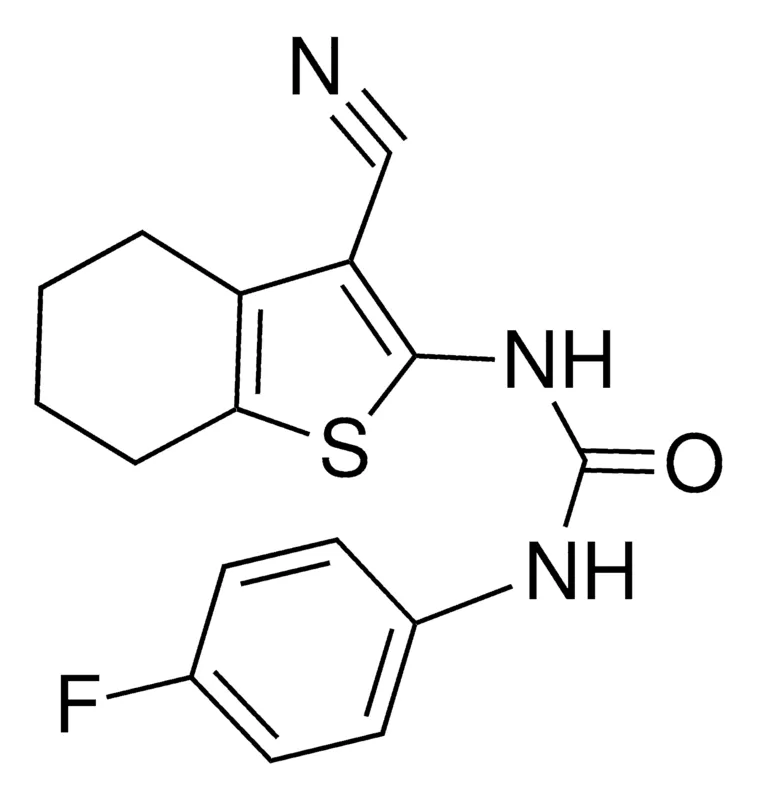 Sigma-Aldrich 1-(3-CYANO-4,5,6,7-TETRAHYDROBENZO(B)THIOPHEN-2-YL)-3-(4-FLUOROPHENYL)UREA,AldrichCPR