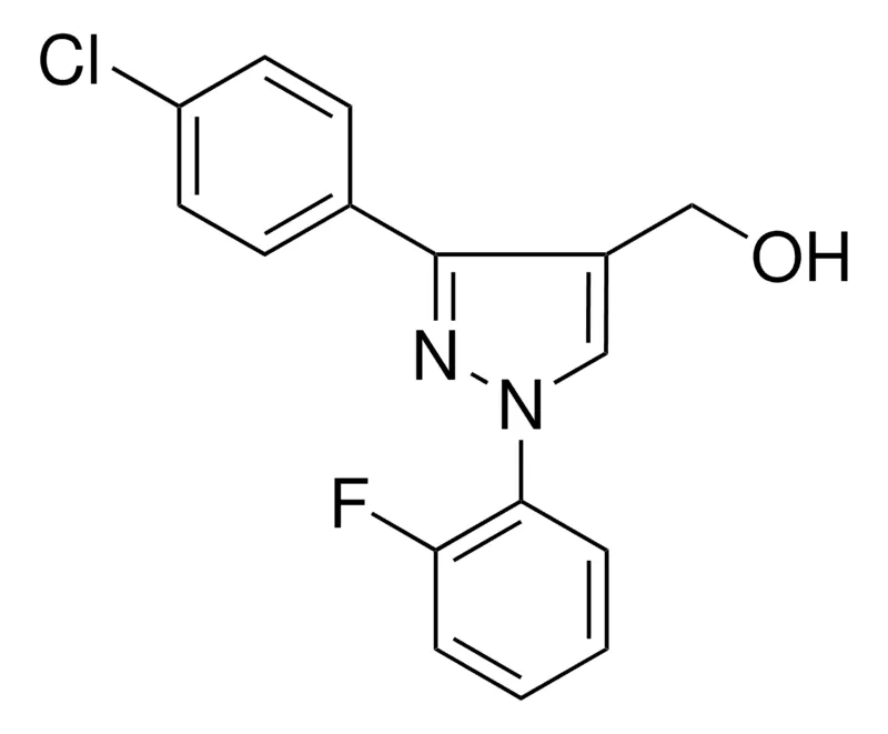 Sigma-Aldrich (3-(4-CHLOROPHENYL)-1-(2-FLUOROPHENYL)-1H-PYRAZOL-4-YL)METHANOL,AldrichCPR