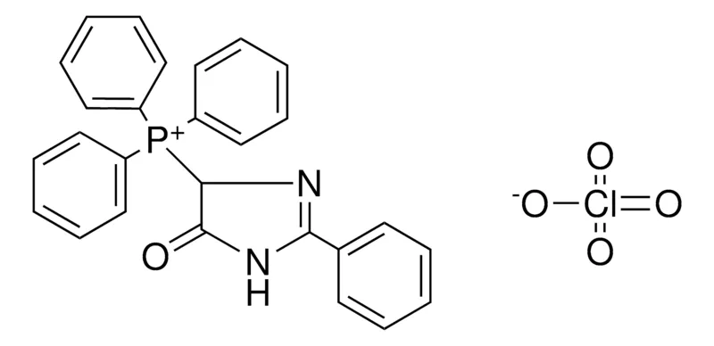 Sigma-Aldrich (5-OXO-2-PHENYL-4,5-DIHYDRO-1H-IMIDAZOL-4-YL)-TRIPHENYL-PHOSPHONIUM, PERCHLORATE,AldrichCPR