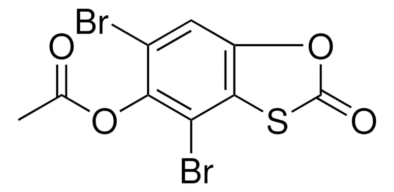 Sigma-Aldrich 4,6-DIBROMO-2-OXO-1,3-BENZOXATHIOL-5-YL ACETATE,AldrichCPR