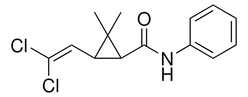Sigma-Aldrich 3-(2,2-DICHLORO-VINYL)-2,2-DIMETHYL-CYCLOPROPANECARBOXYLIC ACID PHENYLAMIDE,AldrichCPR