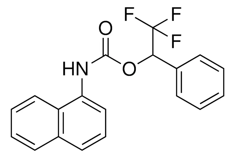 Sigma-Aldrich NAPHTHALEN-1-YL-CARBAMIC ACID 2,2,2-TRIFLUORO-1-PHENYL-ETHYL ESTER,AldrichCPR