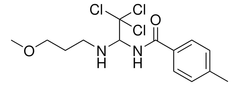 Sigma-Aldrich 4-METHYL-N-(2,2,2-TRICHLORO-1-(3-METHOXY-PROPYLAMINO)-ETHYL)-BENZAMIDE,AldrichCPR