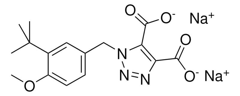 Sigma-Aldrich DISODIUM 1-(3-TERT-BUTYL-4-METHOXYBENZYL)-1H-1,2,3-TRIAZOLE-4,5-DICARBOXYLATE,AldrichCPR
