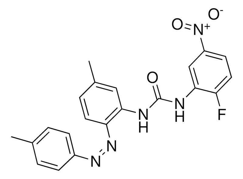 Sigma-Aldrich 1-(2-FLUORO-5-NITROPHENYL)-3-(5-METHYL-2-(P-TOLYLAZO)PHENYL)UREA，AldrichCPR