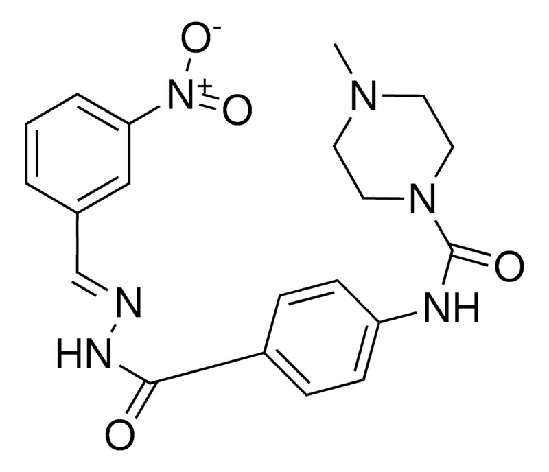 Sigma-Aldrich 4-(4-METHYL-1-PIPERAZINYLCARBOXAMIDO)BENZOIC (3-NITROBENZYLIDENE)HYDRAZIDE,AldrichCPR