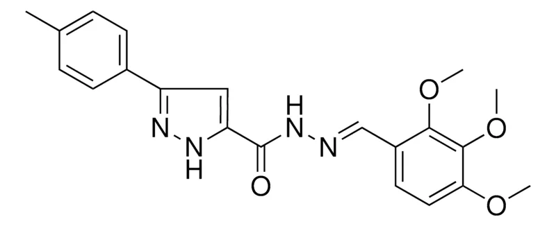 Sigma-Aldrich 5-P-TOLYL-2H-PYRAZOLE-3-CARBOXYLIC ACID (2,3,4-TRIMETHOXY-BENZYLIDENE)-HYDRAZIDE,AldrichCPR
