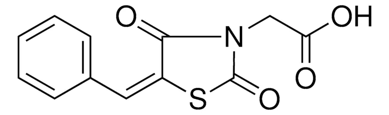 Sigma-Aldrich (5-BENZYLIDENE-2,4-DIOXO-1,3-THIAZOLIDIN-3-YL)ACETIC ACID,AldrichCPR