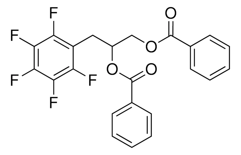 Sigma-Aldrich 2-(BENZOYLOXY)-3-(2,3,4,5,6-PENTAFLUOROPHENYL)PROPYL BENZOATE,AldrichCPR