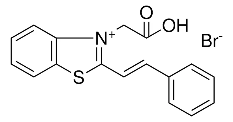 Sigma-Aldrich 3-CARBOXYMETHYL-2-STYRYL-BENZOTHIAZOL-3-IUM, BROMIDE,AldrichCPR