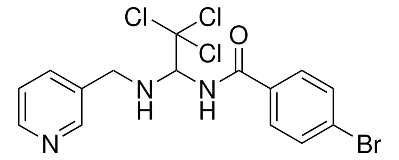 Sigma-Aldrich 4-BROMO-N-(2,2,2-TRICHLORO-1-((PYRIDIN-3-YLMETHYL)-AMINO)-ETHYL)-BENZAMIDE,AldrichCPR
