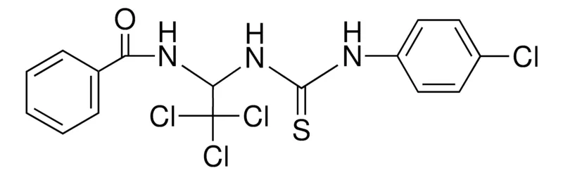 Sigma-Aldrich N-(2,2,2-TRICHLORO-1-(3-(4-CHLORO-PHENYL)-THIOUREIDO)-ETHYL)-BENZAMIDE,AldrichCPR