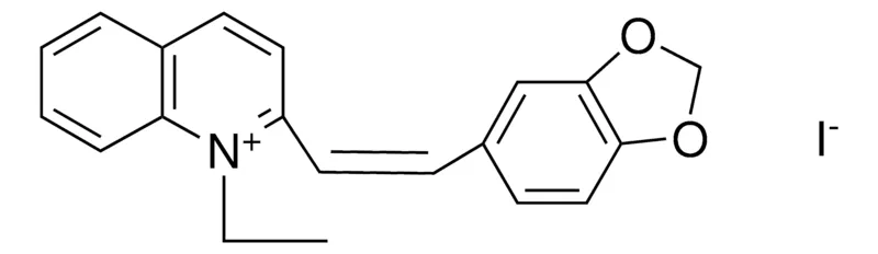 Sigma-Aldrich 1-ETHYL-2-(3,4-(METHYLENEDIOXY)STYRYL)QUINOLINIUM IODIDE,AldrichCPR