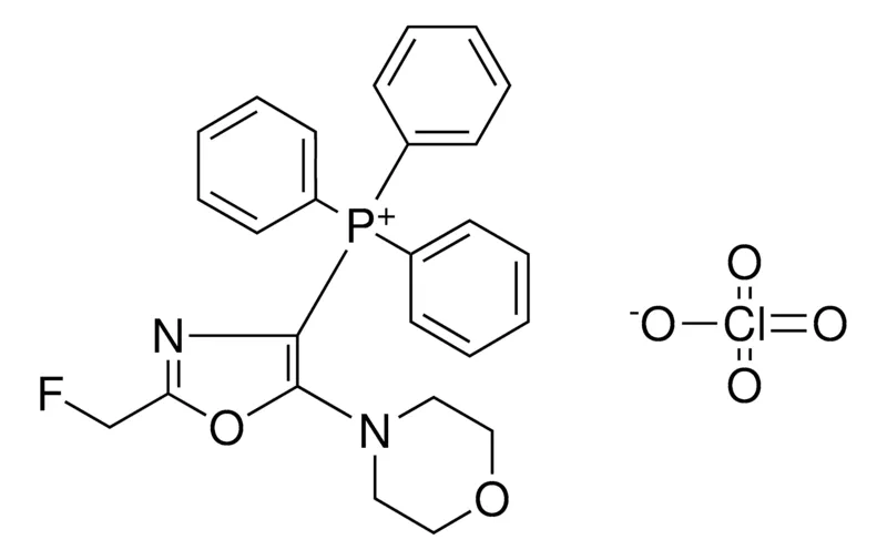 Sigma-Aldrich (2-FLUOROMETHYL-5-MORPHOLIN-4-YL-OXAZOL-4-YL)-TRIPHENYL-PHOSPHONIUM, PERCHLORATE,AldrichCPR