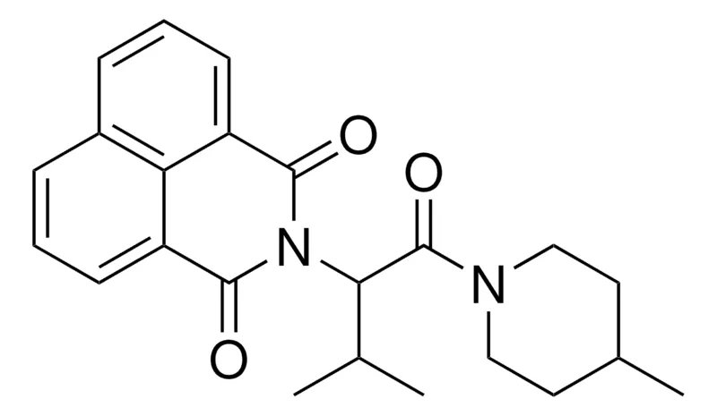 Sigma-Aldrich 2-(2-ME-1-(4-ME-PIPERIDINE-1-CARBONYL)-PROPYL)-BENZO(DE)ISOQUINOLINE-1,3-DIONE,AldrichCPR