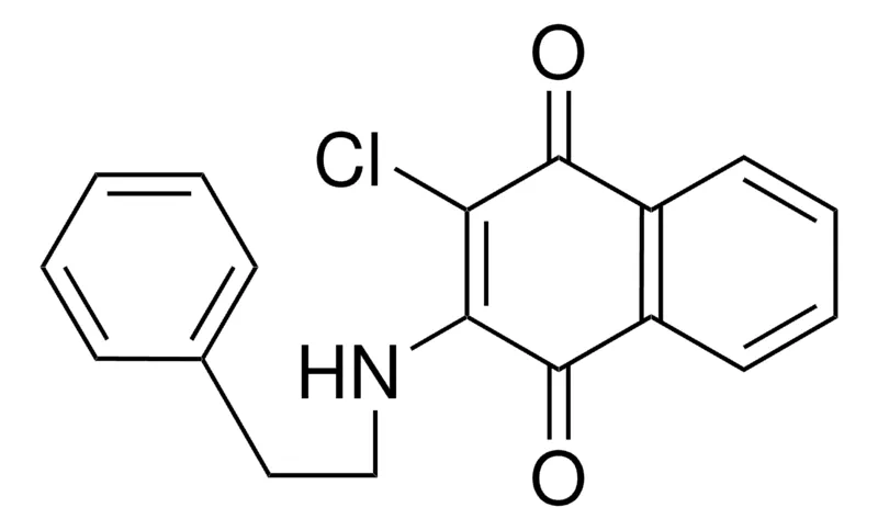 Sigma-Aldrich 2-CHLORO-3-(PHENETHYLAMINO)-1,4-NAPHTHOQUINONE,AldrichCPR