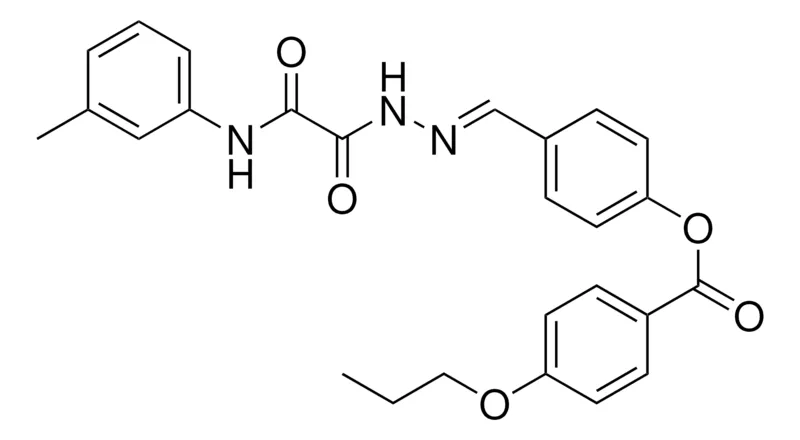 Sigma-Aldrich 4-((2-(2-OXO-2-(3-TOLUIDINO)ACETYL)HYDRAZONO)METHYL)PHENYL 4-PROPOXYBENZOATE,AldrichCPR