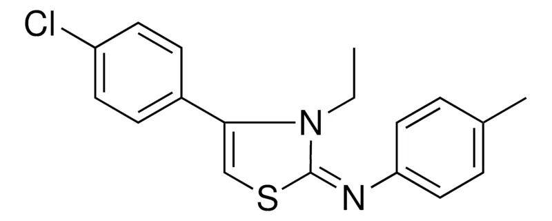 Sigma-Aldrich (4-(4-CHLORO-PHENYL)-3-ETHYL-3H-THIAZOL-2-YLIDENE)-P-TOLYL-AMINE,AldrichCPR