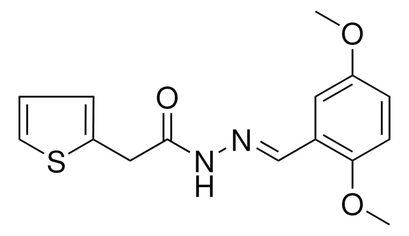 Sigma-Aldrich N'-(2,5-DIMETHOXYBENZYLIDENE)-2-(2-THIENYL)ACETOHYDRAZIDE,AldrichCPR