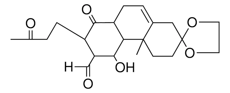 Sigma-Aldrich DECAHYDRO-HYDROXY-METHYL-OXO-(OXOBUTYL)SPIRO(DIOXOLANE-PHENANTHRENE)-CHO,AldrichCPR