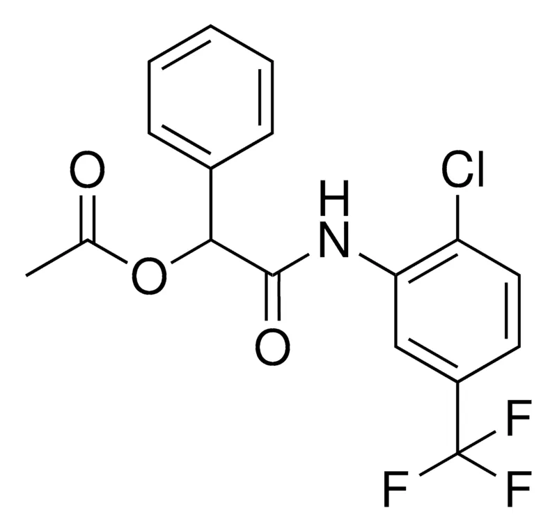 Sigma-Aldrich ACETIC ACID (2-CHLORO-5-TRIFLUOROMETHYL-PHENYLCARBAMOYL)-PHENYL-METHYL ESTER,AldrichCPR