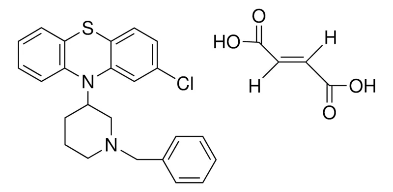 Sigma-Aldrich 10-(1-BENZYL-3-PIPERIDYL)-2-CHLOROPHENOTHIAZINE FUMARATE,AldrichCPR