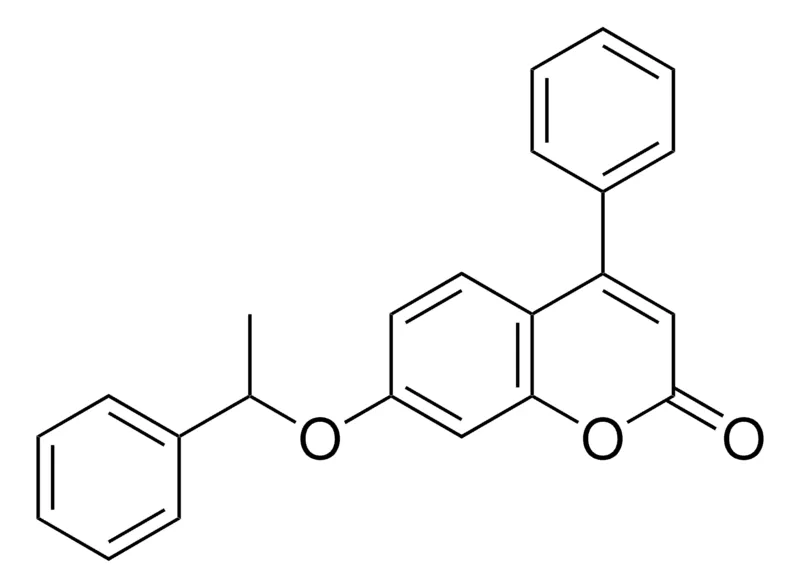 Sigma-Aldrich 4-PHENYL-7-(1-PHENYL-ETHOXY)-CHROMEN-2-ONE,AldrichCPR
