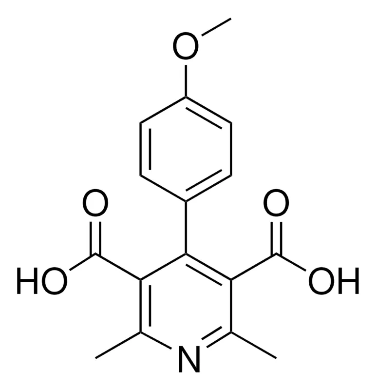 Sigma-Aldrich 4-(4-METHOXYPHENYL)-2,6-DIMETHYL-3,5-PYRIDINEDICARBOXYLIC ACID,AldrichCPR