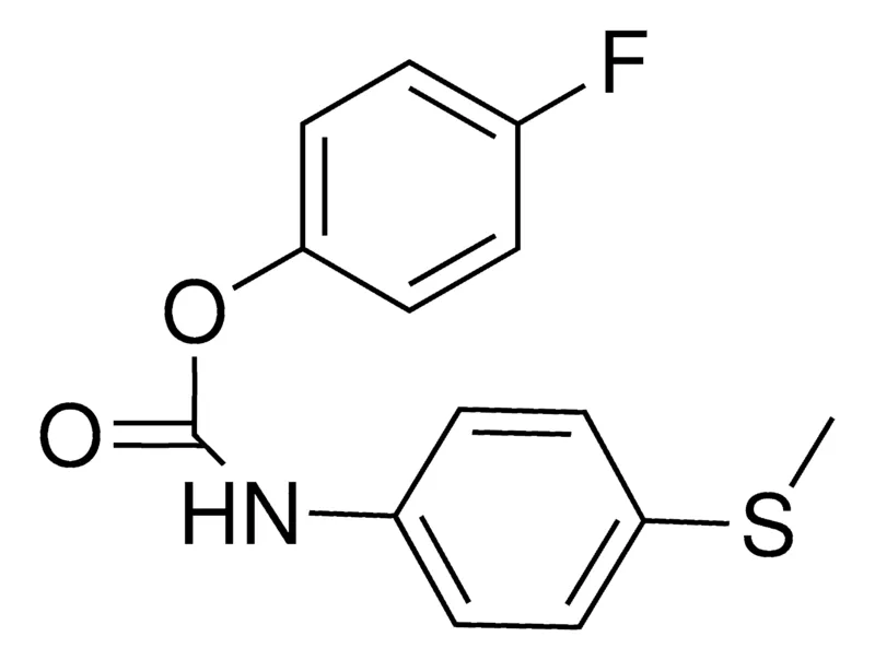 Sigma-Aldrich 4-FLUOROPHENYL N-(4-(METHYLTHIO)PHENYL)CARBAMATE,AldrichCPR