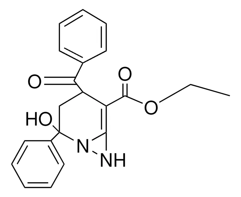 Sigma-Aldrich ETHYL 4-BENZOYL-2-HYDROXY-2-PH-1,7-DIAZABICYCLO(4.1.0)HEPT-5-ENE-5-CARBOXYLATE,AldrichCPR