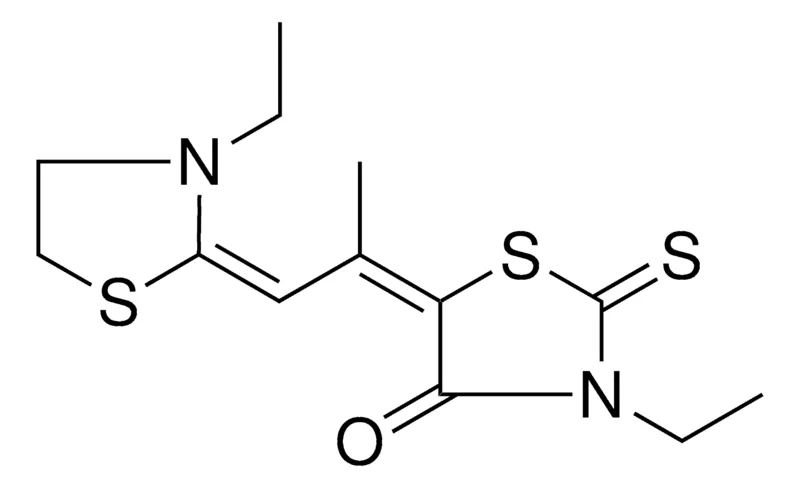 Sigma-Aldrich 3-ET-5-(2-(3-ET-THIAZOLIDIN-2-YLIDENE)1-ME-ETHYLIDENE)2-THIOXO-THIAZOLIDIN-4-ONE,AldrichCPR