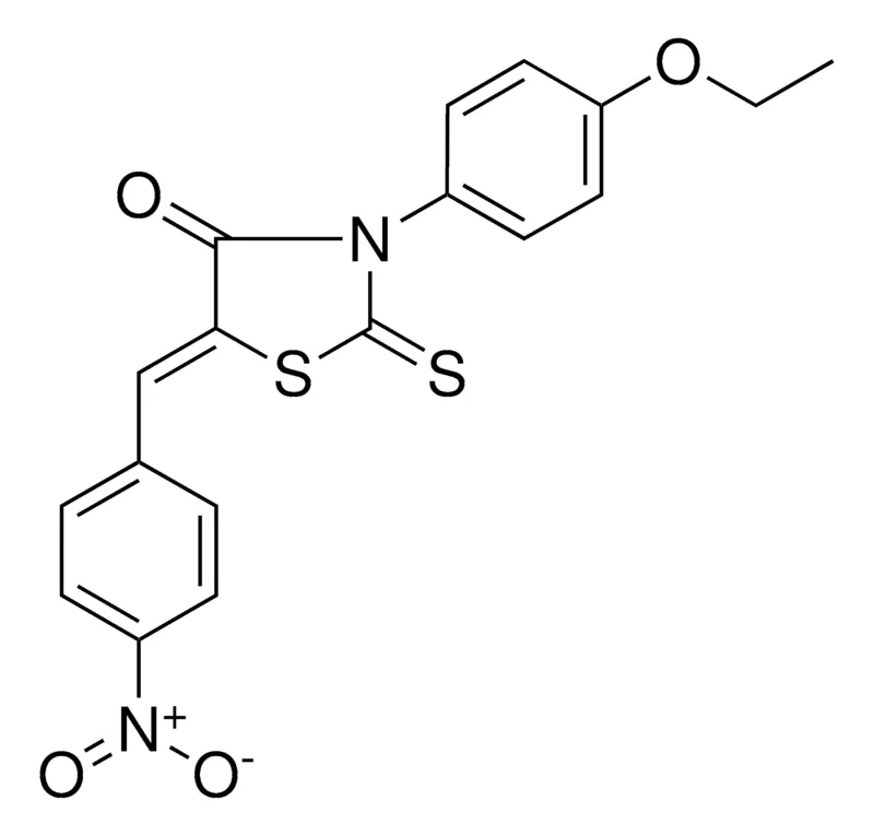Sigma-Aldrich 3-(4-ETHOXY-PHENYL)-5-(4-NITRO-BENZYLIDENE)-2-THIOXO-THIAZOLIDIN-4-ONE,AldrichCPR