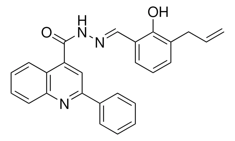 Sigma-Aldrich 2-PHENYL-QUINOLINE-4-CARBOXYLIC ACID (3-ALLYL-2-HYDROXY-BENZYLIDENE)-HYDRAZIDE,AldrichCPR