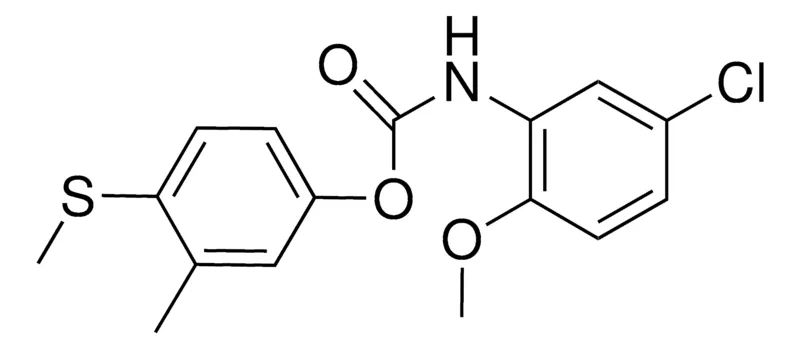 Sigma-Aldrich 3-METHYL-4-(METHYLTHIO)PHENYL N-(5-CHLORO-2-METHOXYPHENYL)CARBAMATE,AldrichCPR