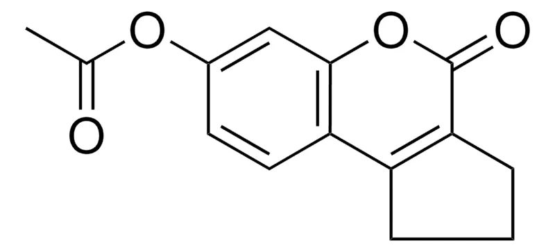 Sigma-Aldrich ACETIC ACID 4-OXO-1,2,3,4-TETRAHYDRO-CYCLOPENTA(C)CHROMEN-7-YL ESTER,AldrichCPR