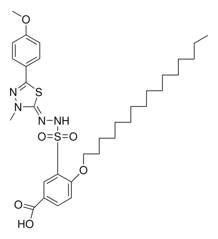 Sigma-Aldrich CARBOXY-HEXADECYLOXYBENZENESULFONIC METHOXYTOLYL-METHYL-THIADIAZOLINYLIDENHYDRAZ,AldrichCPR