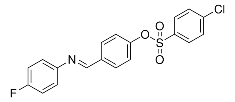 Sigma-Aldrich 4-CHLORO-BENZENESULFONIC ACID 4-((4-FLUORO-PHENYLIMINO)-METHYL)-PHENYL ESTER,AldrichCPR