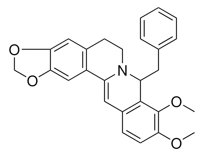 Sigma-Aldrich 8-BENZYL-9,10-DI-MEO-5,8-2H-6H-(1,3)DIOXOLO(4,5-G)ISOQUINO(3,2-A)ISOQUINOLINE,AldrichCPR