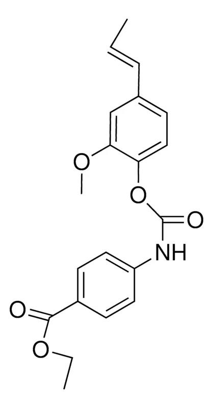 Sigma-Aldrich 2-METHOXY-4-(1-PROPENYL)PHENYL N-(4-(ETHOXYCARBONYL)PHENYL)CARBAMATE,AldrichCPR