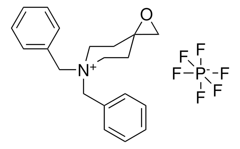 Sigma-Aldrich 6,6-DIBENZYL-1-OXA-6-AZONIA-SPIRO(2.5)OCTANE, HEXAFLUORO PHOSPHATE,AldrichCPR