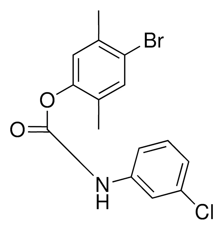 Sigma-Aldrich 4-BROMO-2,5-DIMETHYLPHENYL N-(3-CHLOROPHENYL)CARBAMATE,AldrichCPR