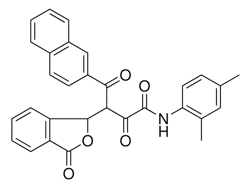 Sigma-Aldrich N-(2,4-DIMETHYLPHENYL)-4-(2-NAPHTHYL)-2,4-DIOXO-3-(3-OXO-1,3-DIHYDRO-2-BENZOFURAN-1-YL)BUTANAMIDE,AldrichCPR