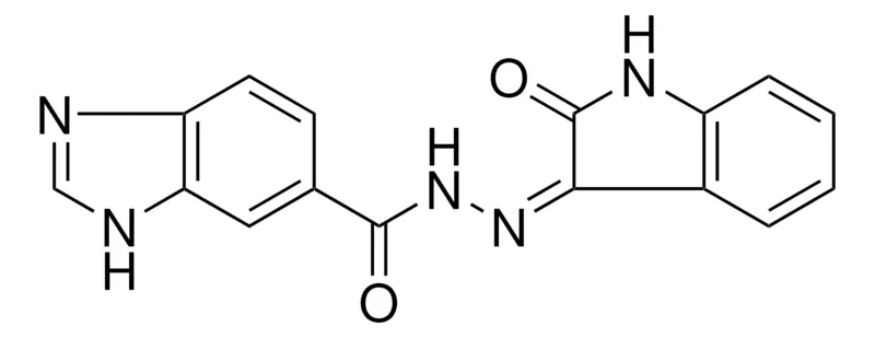 Sigma-Aldrich N'-(2-OXO-1,2-DIHYDRO-3H-INDOL-3-YLIDENE)-1H-BENZIMIDAZOLE-6-CARBOHYDRAZIDE，AldrichCPR