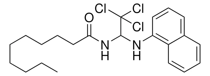 Sigma-Aldrich DECANOIC ACID (2,2,2-TRICHLORO-1-(NAPHTHALEN-1-YLAMINO)-ETHYL)-AMIDE,AldrichCPR