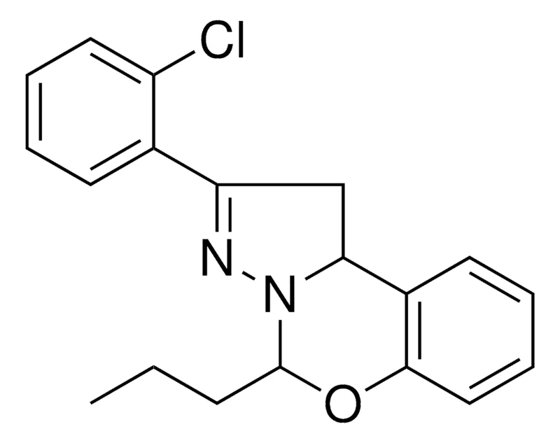 Sigma-Aldrich 2-(2-CL-PHENYL)-4-PROPYL-1,9B-DIHYDRO-5-OXA-3,3A-DIAZA-CYCLOPENTA(A)NAPHTHALENE,AldrichCPR